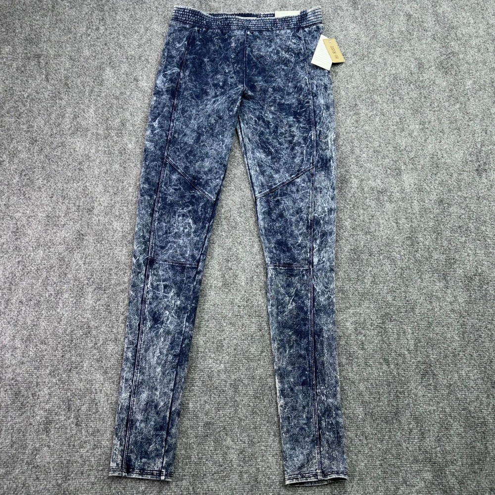 Mudd Pants Juniors Small (27x30)‎ Jeggings High Rise Knit Denim Ponte Acid Wash
